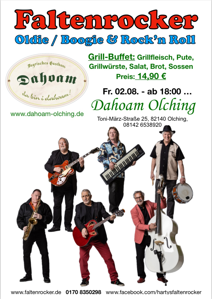 Dahoam Olching Faltenrocker am 15.06.2024