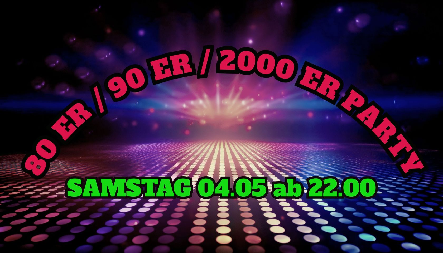 Soundhuettn 80er90erparty